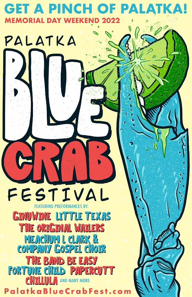 Palatka Blue Crab Festival Happening Memorial Day Weekend, May 2729